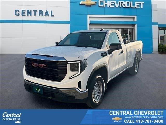 Summit White 2025 GMC Sierra 1500 Pickup Truck Four-Wheel Drive 8-Speed Automatic