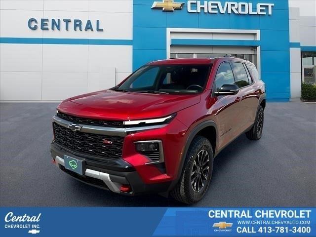Radiant Red Tintcoat 2025 Chevrolet Traverse SUV / Crossover Four-Wheel Drive 8-Speed Automatic
