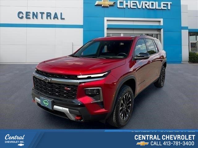 Radiant Red Tintcoat 2025 Chevrolet Traverse SUV / Crossover Four-Wheel Drive 8-Speed Automatic