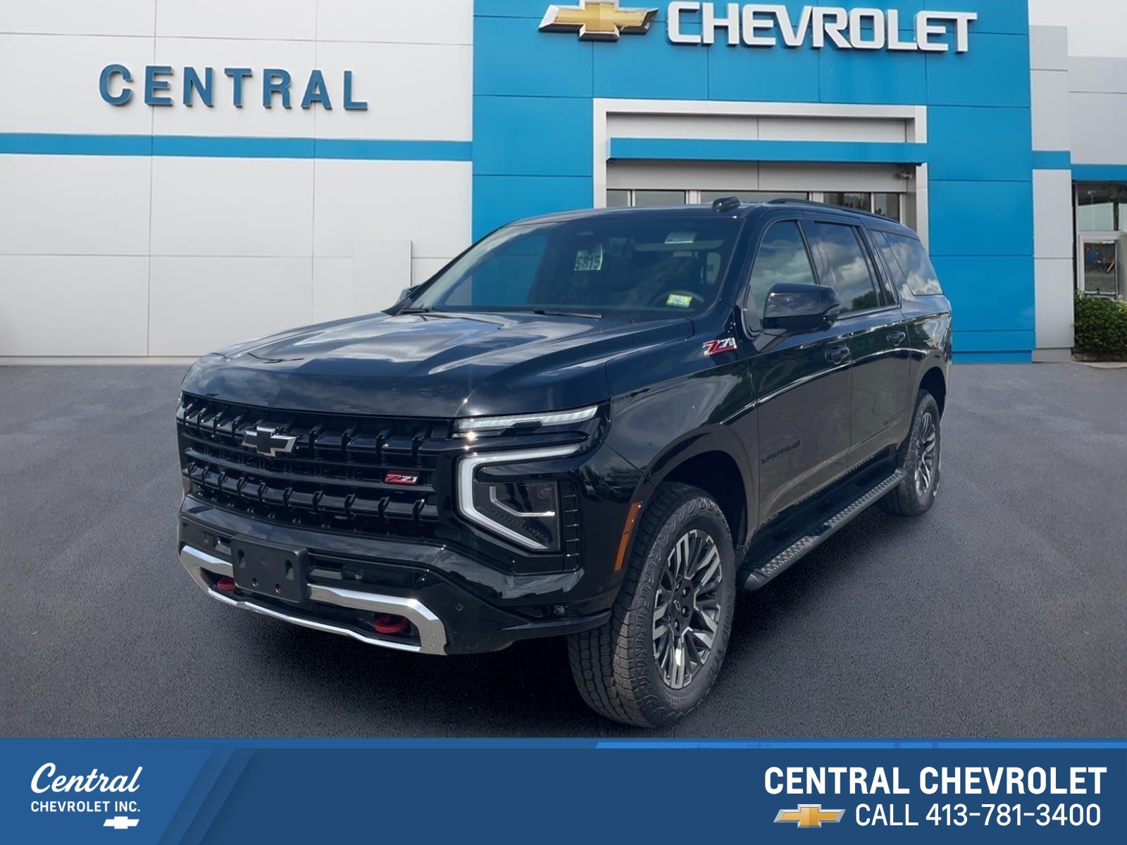 Black 2026 Chevrolet Suburban SUV / Crossover Four-Wheel Drive Automatic
