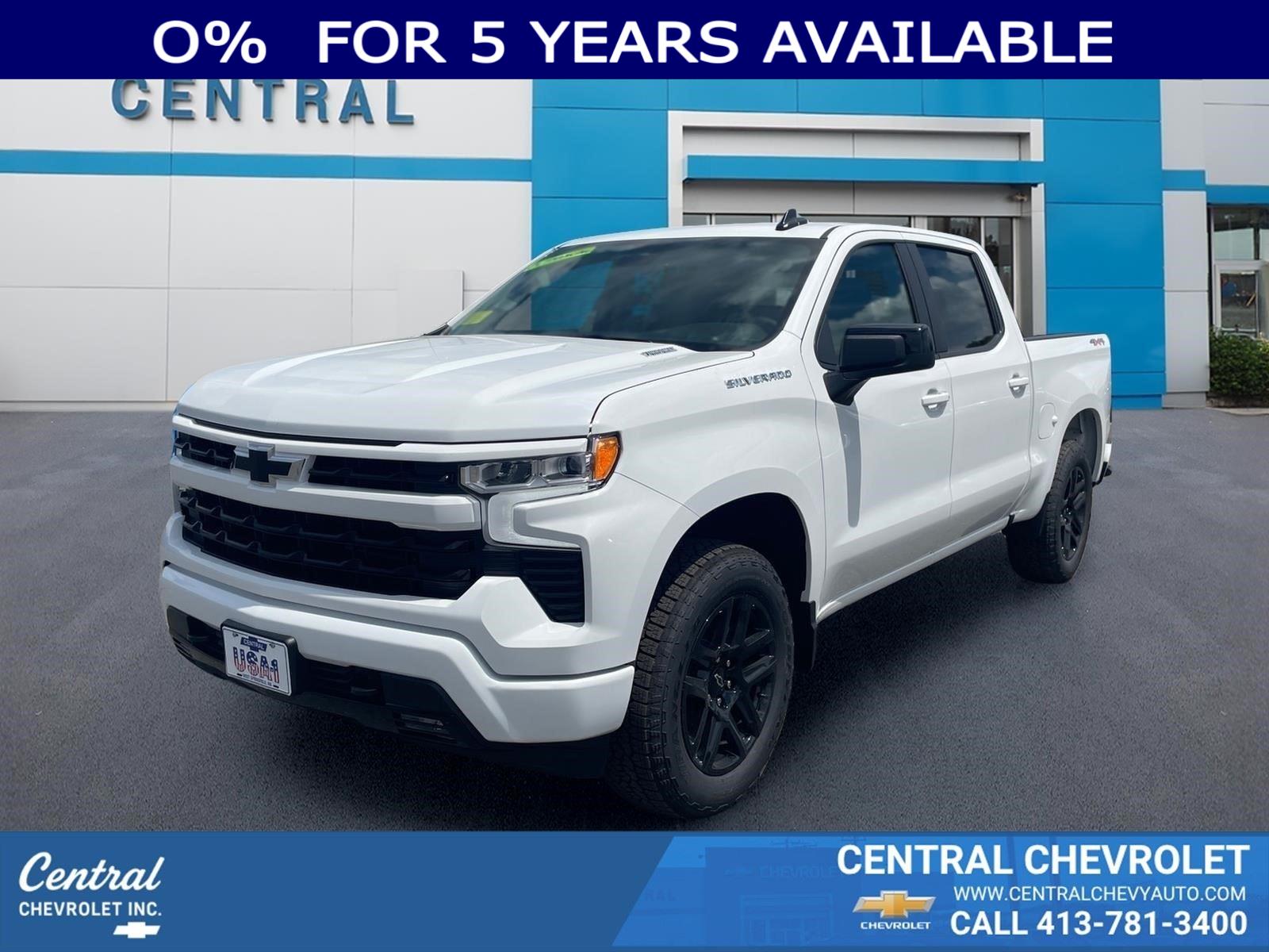 Summit White 2026 Chevrolet Silverado 1500 Pickup Truck Four-Wheel Drive Automatic