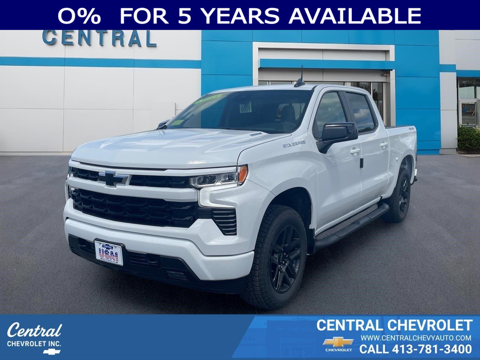 Summit White 2026 Chevrolet Silverado 1500 Pickup Truck Four-Wheel Drive Automatic