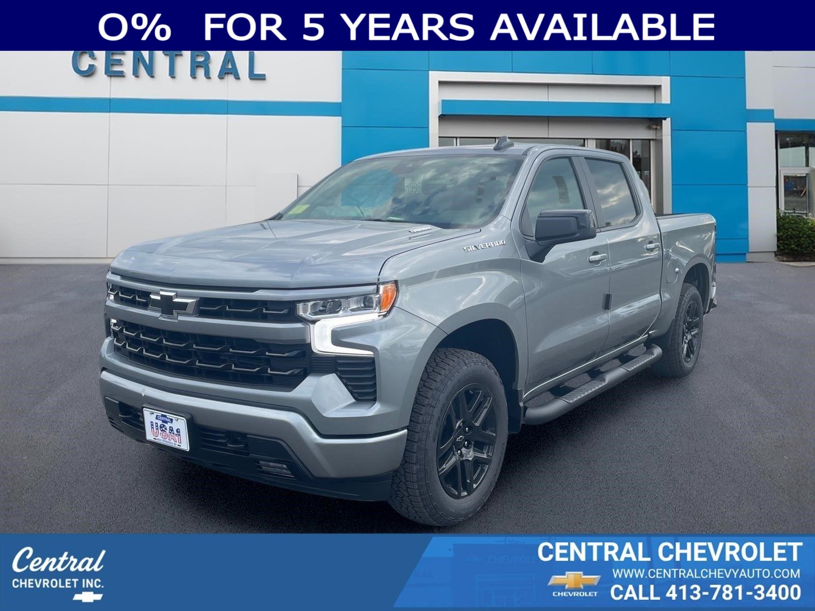 Sterling Gray Metallic 2026 Chevrolet Silverado 1500 Pickup Truck Four-Wheel Drive Automatic