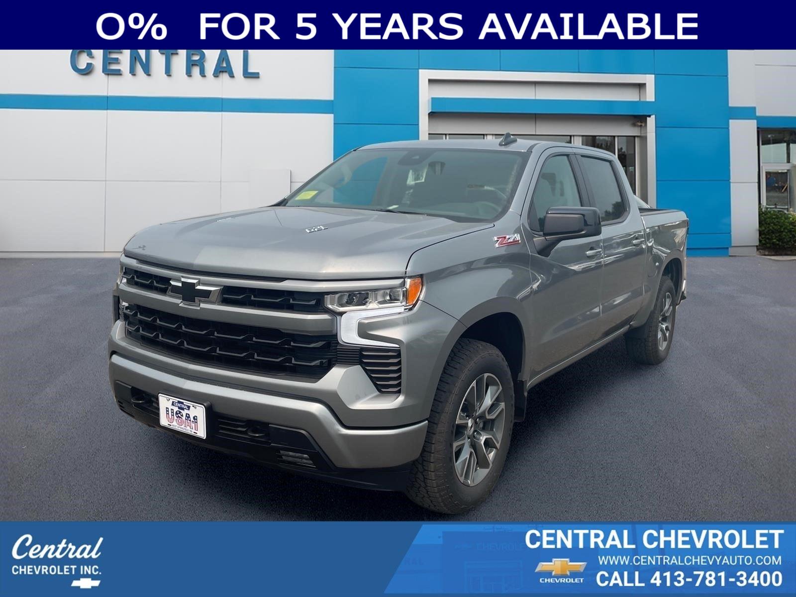 Sterling Gray Metallic 2026 Chevrolet Silverado 1500 Pickup Truck Four-Wheel Drive Automatic