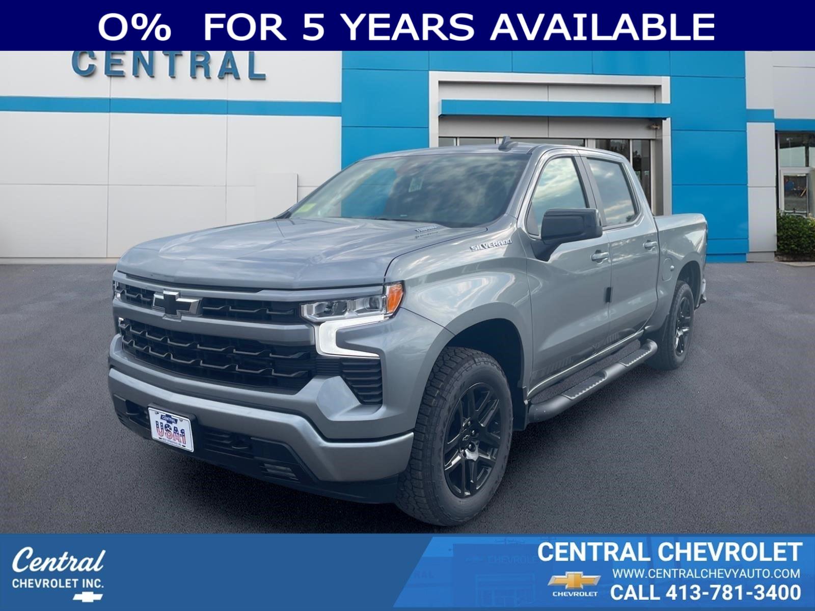 Sterling Gray Metallic 2026 Chevrolet Silverado 1500 Pickup Truck Four-Wheel Drive Automatic