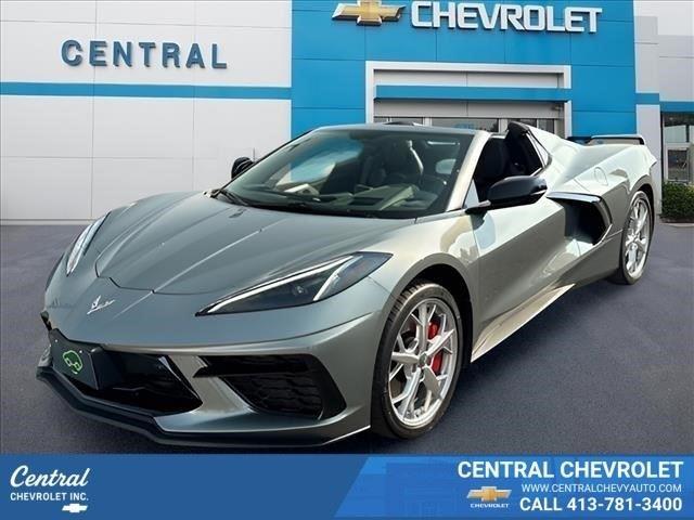Hypersonic Gray Metallic 2023 Chevrolet Corvette Convertible Rear-Wheel Drive 8-Speed Dual Clutch