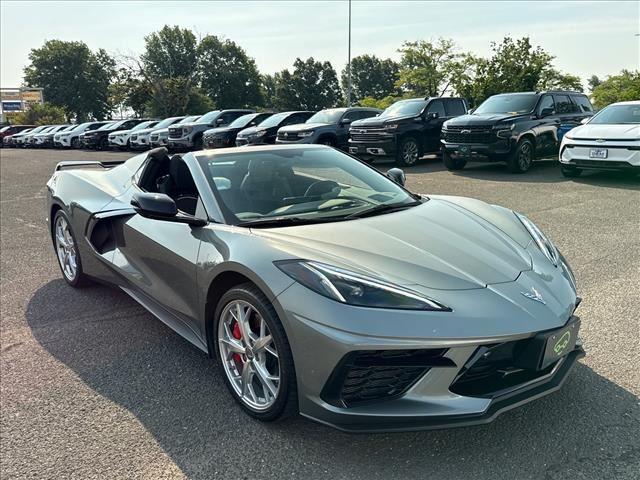 Hypersonic Gray Metallic 2023 Chevrolet Corvette Convertible Rear-Wheel Drive 8-Speed Dual Clutch