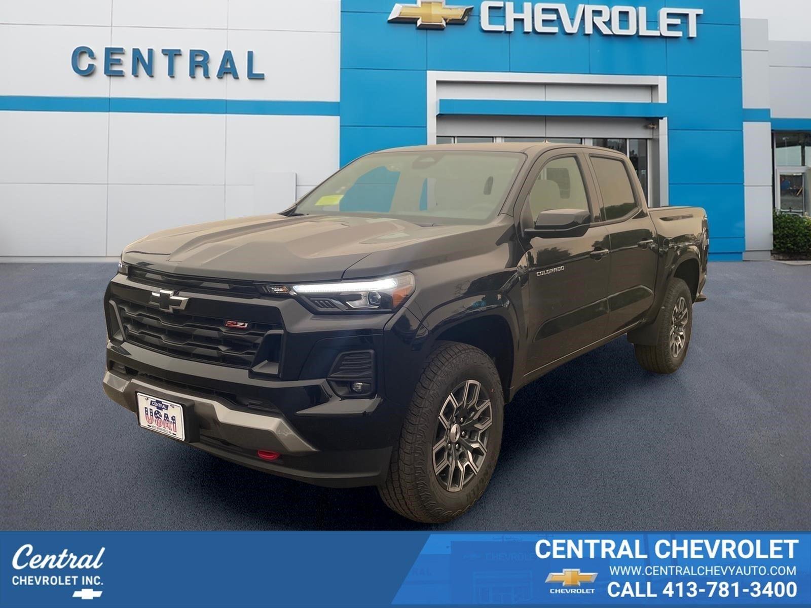 Black 2026 Chevrolet Colorado Pickup Truck Four-Wheel Drive Automatic