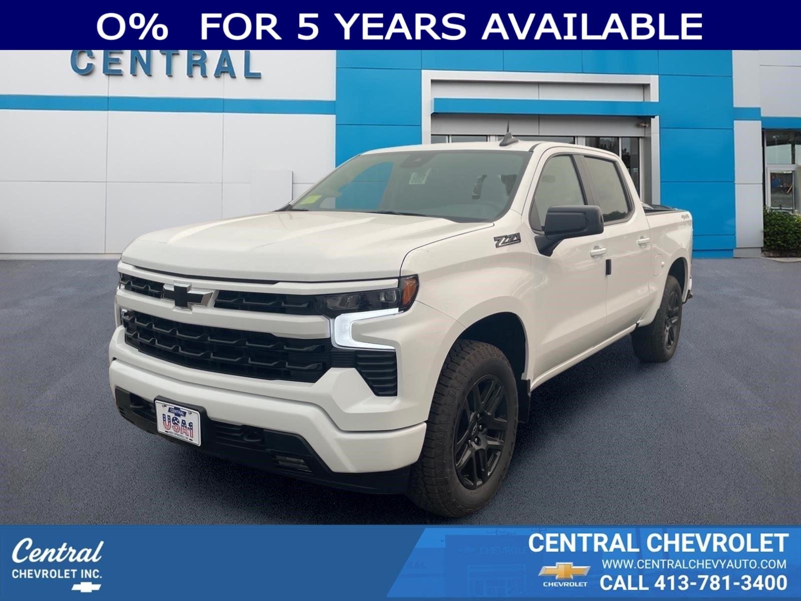 Summit White 2026 Chevrolet Silverado 1500 Pickup Truck Four-Wheel Drive Automatic