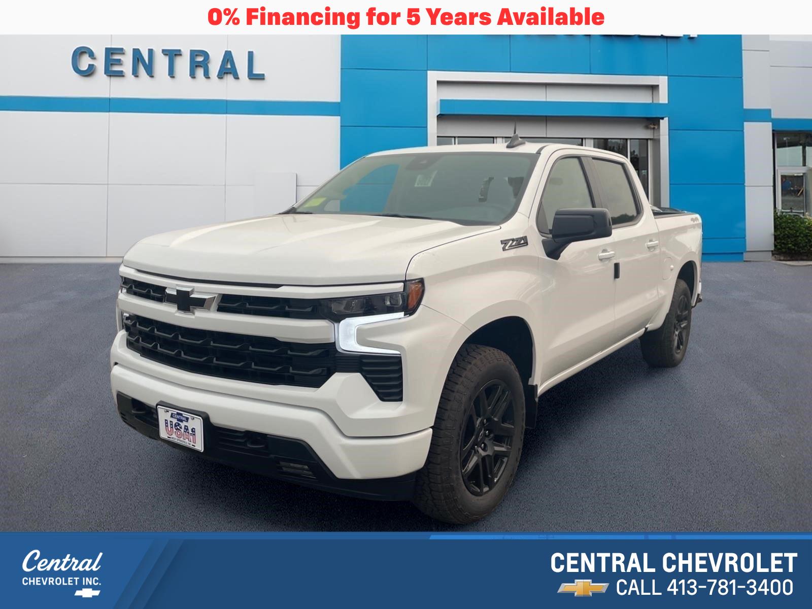 Summit White 2026 Chevrolet Silverado 1500 Pickup Truck Four-Wheel Drive Automatic
