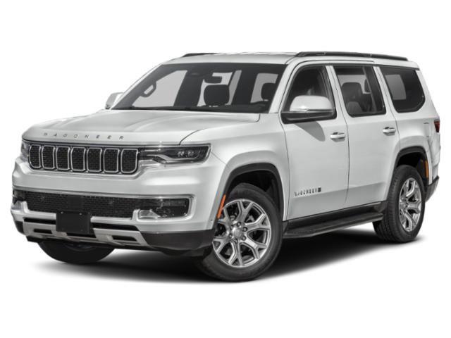 Bright White Clearcoat 2023 Jeep Wagoneer Series II 4WD SUV / Crossover Four-Wheel Drive 8-Speed Automatic