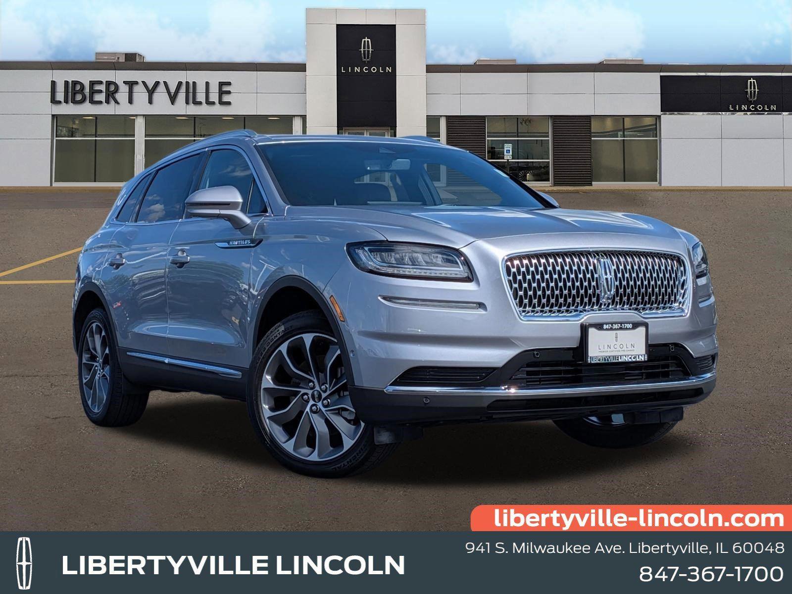 Silver Radiance Metallic Clearcoat 2023 Lincoln Nautilus Reserve AWD SUV / Crossover All-Wheel Drive 8-Speed Automatic