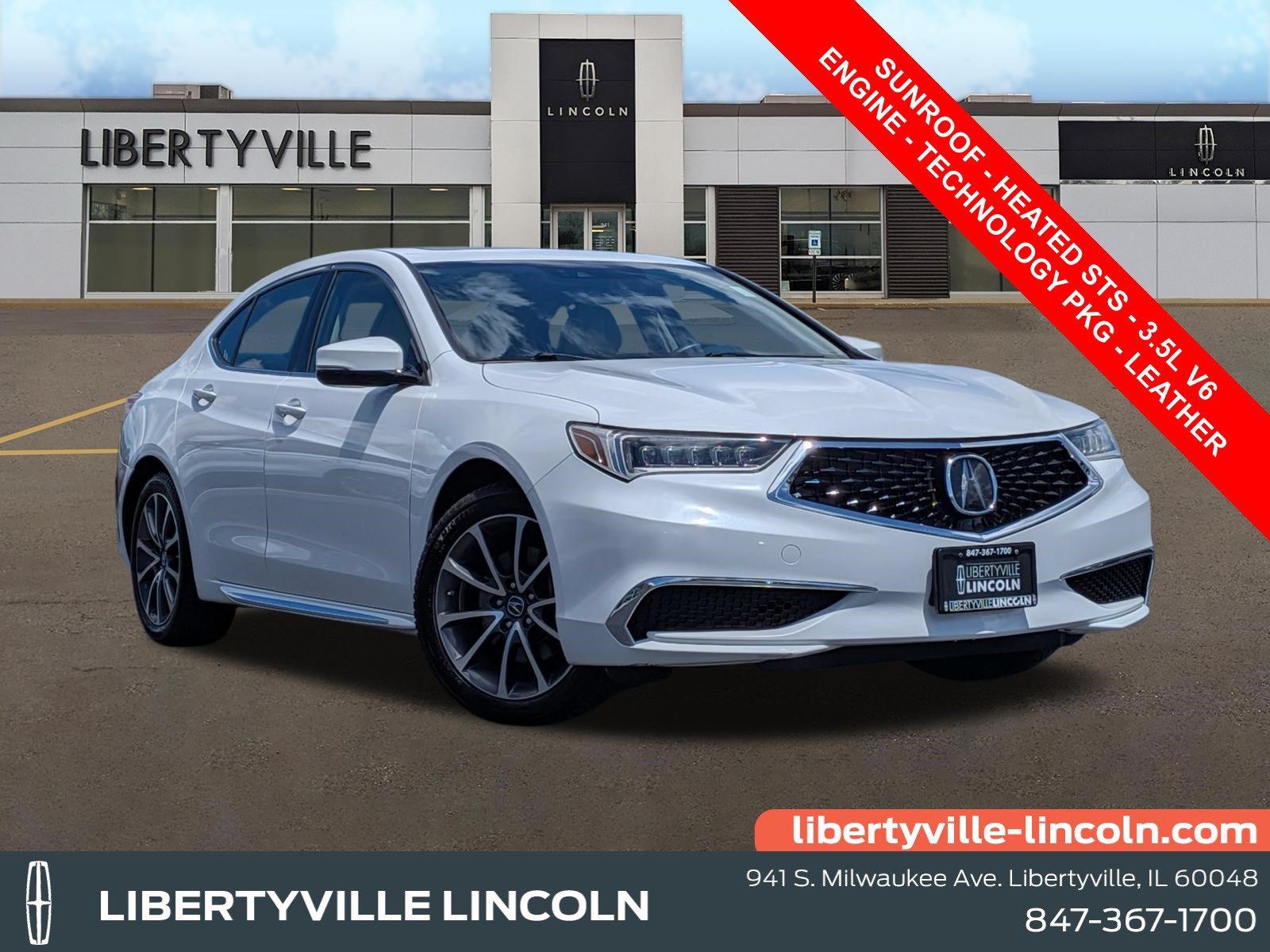 Bellanova White Pearl 2018 Acura TLX Sedan All-Wheel Drive Automatic