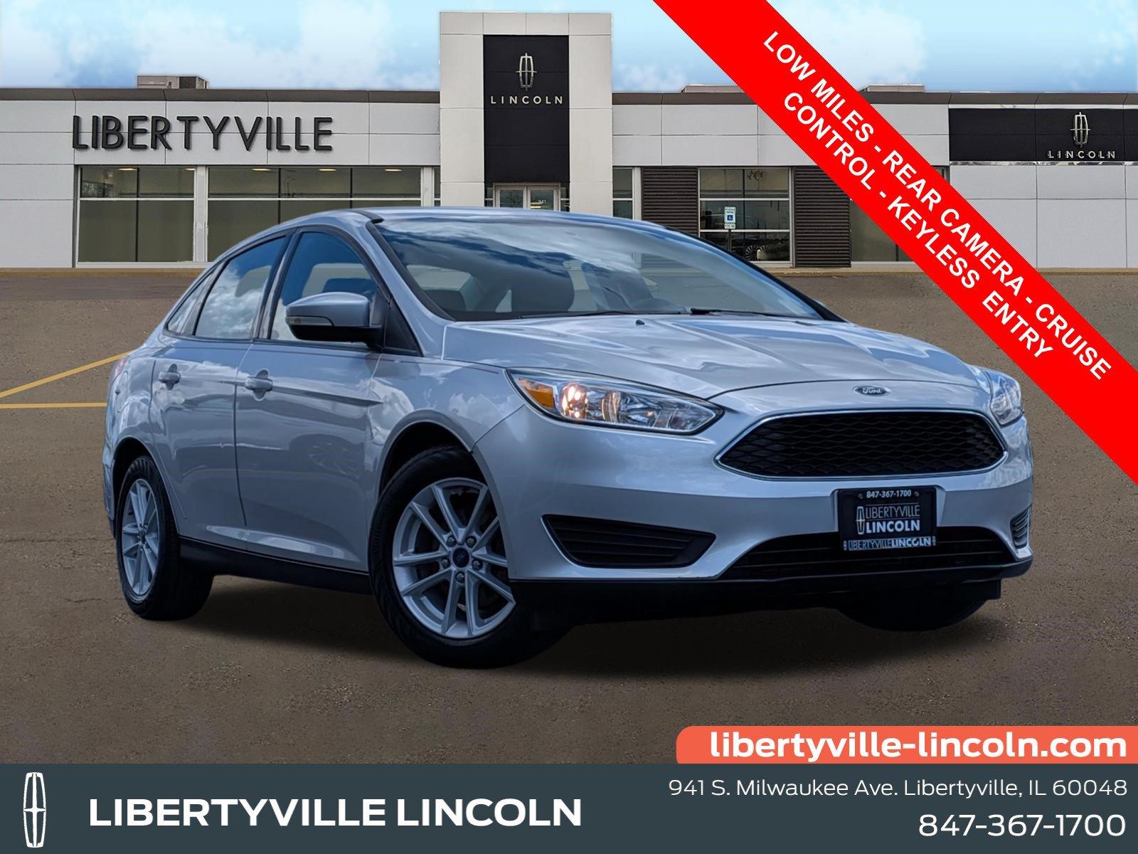 Ingot Silver 2017 Ford Focus Sedan Front-Wheel Drive 6-Speed Automatic