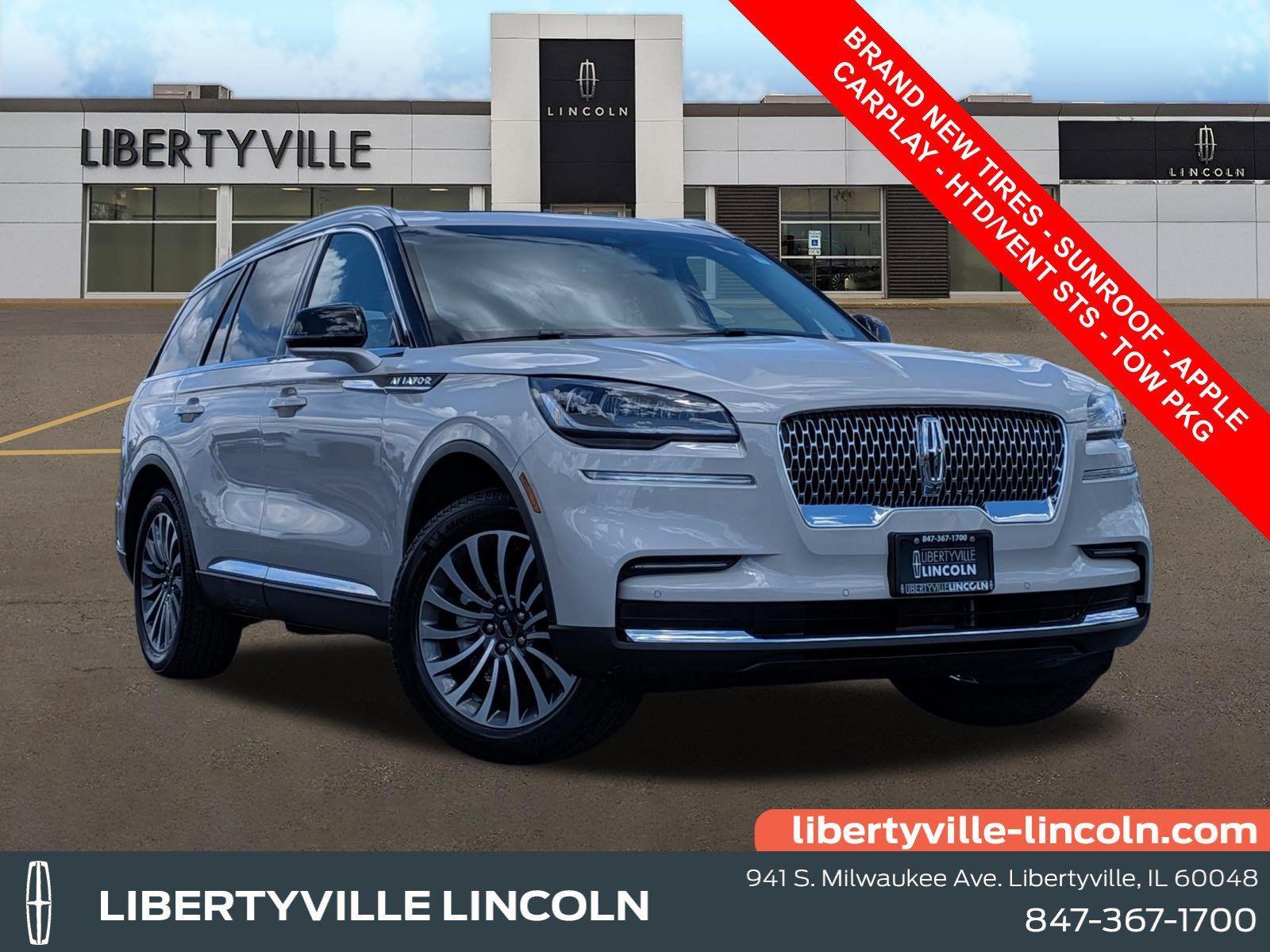 Ceramic Pearl Metallic Tri-Coat 2022 Lincoln Aviator SUV / Crossover All-Wheel Drive Automatic