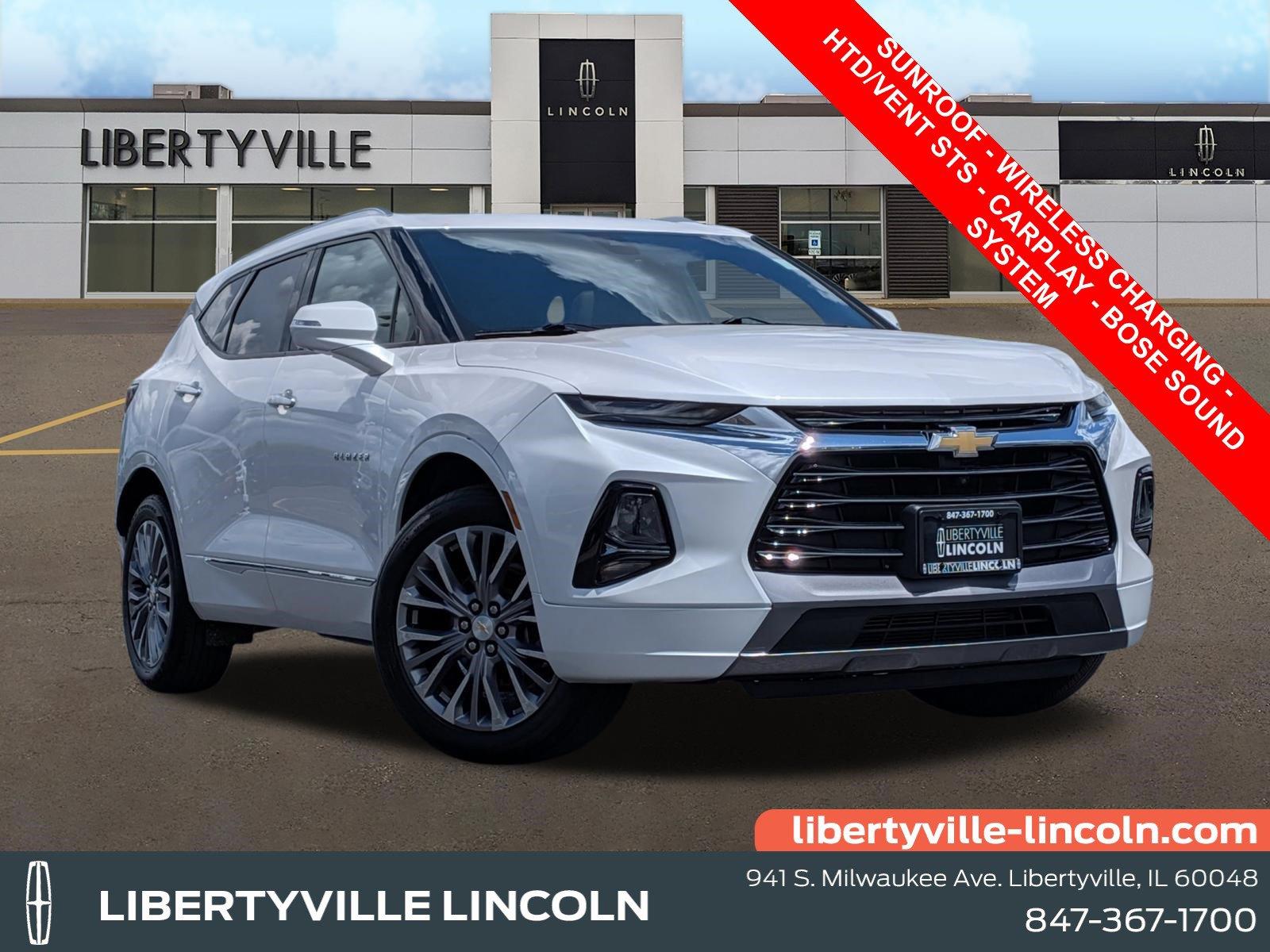 White (Iridescent Pearl Tricoat) 2020 Chevrolet Blazer SUV / Crossover All-Wheel Drive 9-Speed Automatic