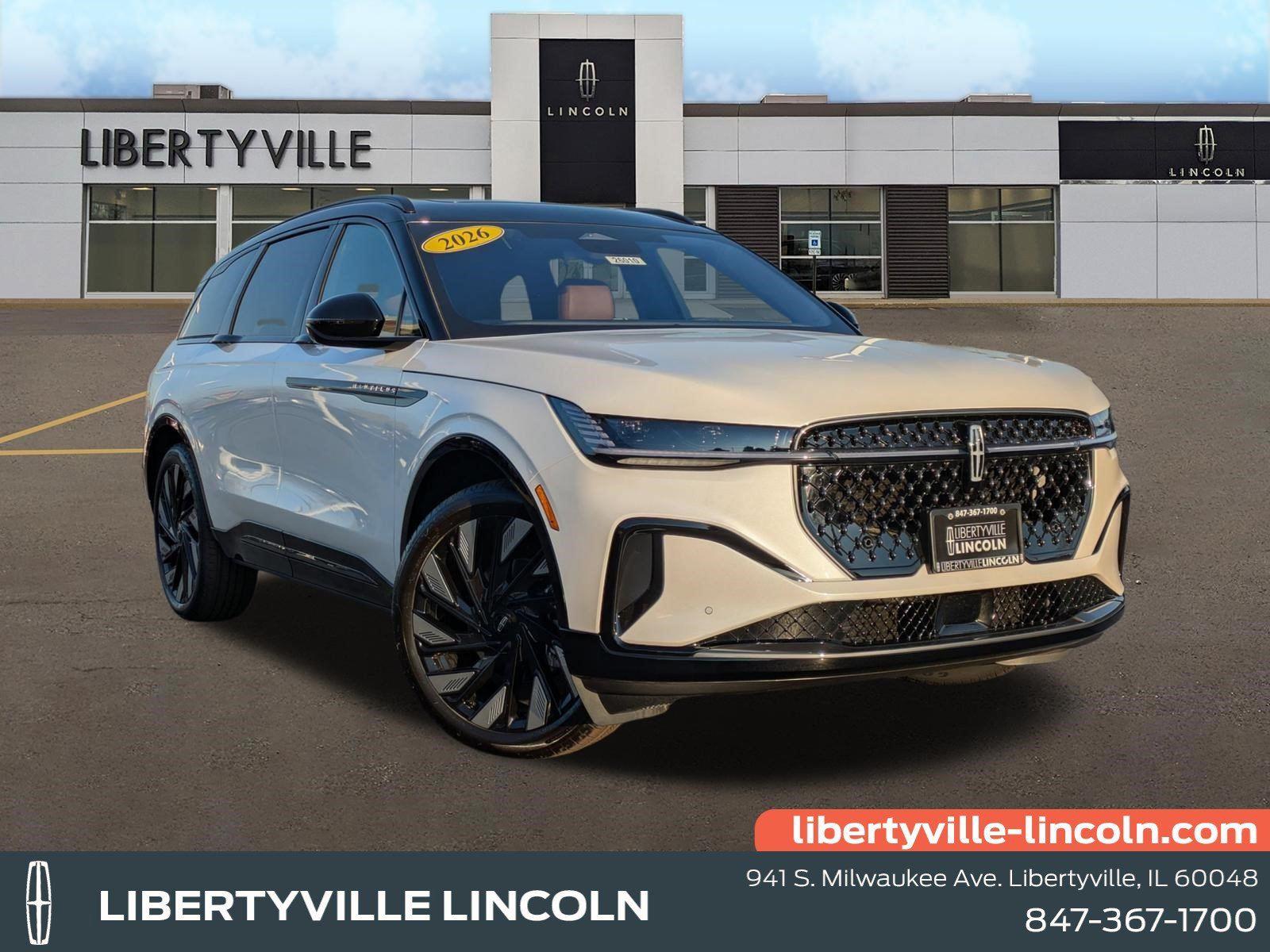 White Platinum Metallic Tri-Coat 2026 Lincoln Nautilus SUV / Crossover All-Wheel Drive 8-Speed Automatic