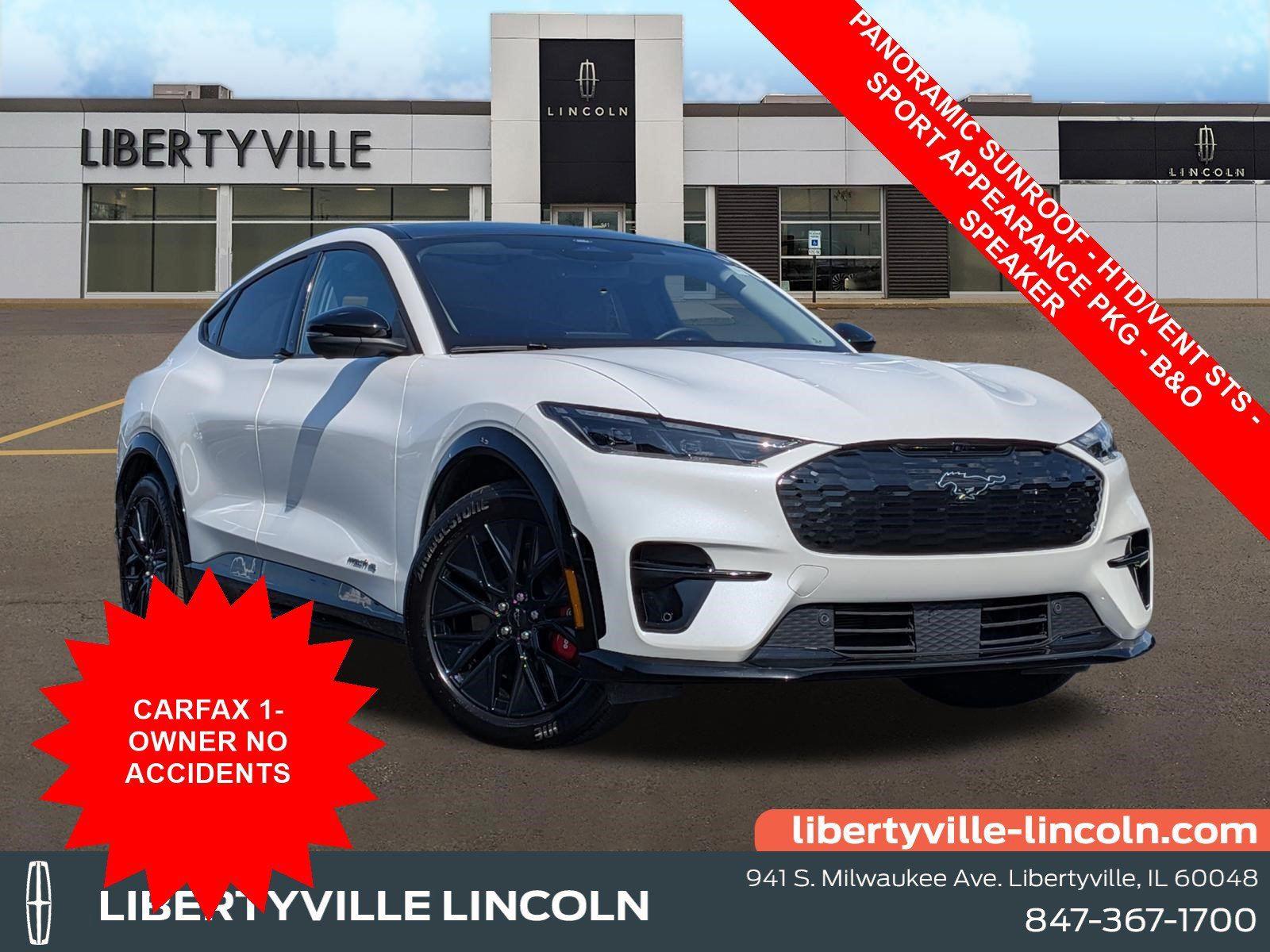 Star White Metallic Tri-Coat 2025 Ford Mustang Mach-E SUV / Crossover All-Wheel Drive 1-Speed Dual Clutch