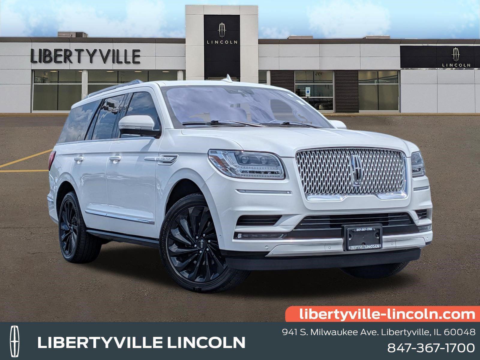 Pristine White 2020 Lincoln Navigator SUV / Crossover Four-Wheel Drive Automatic