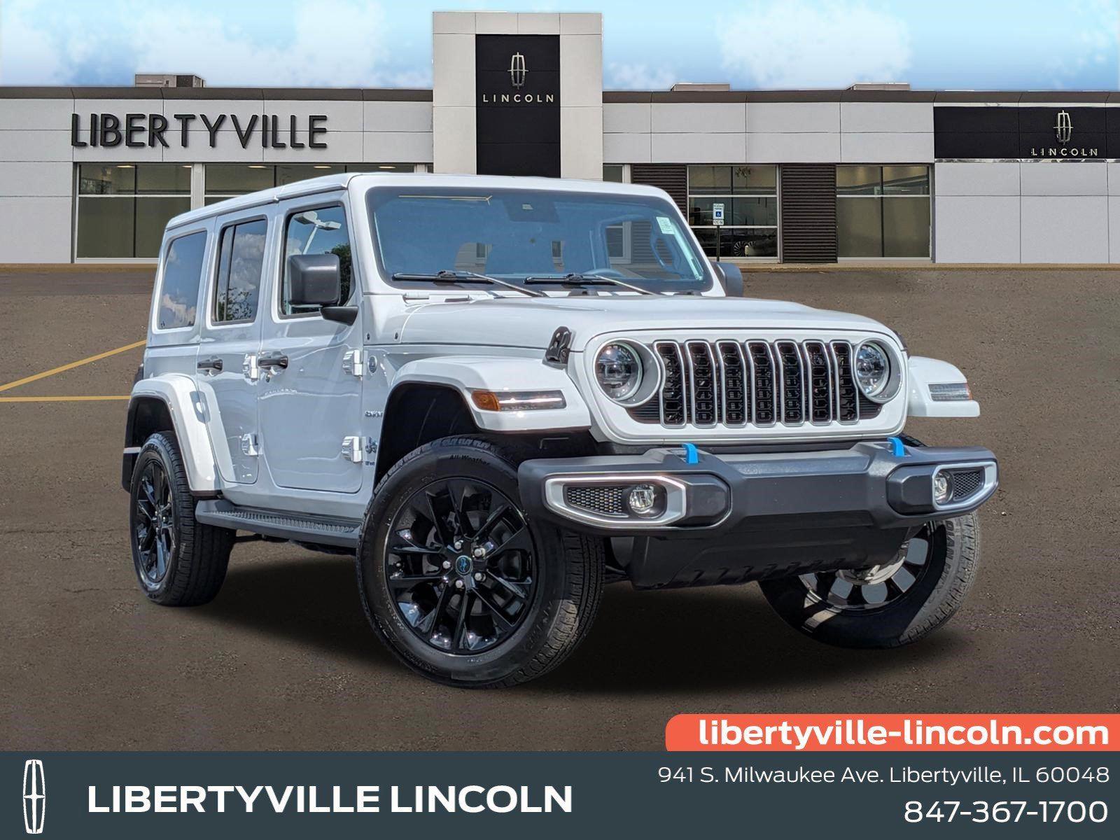 Bright White Clearcoat 2024 Jeep Wrangler 4xe SUV / Crossover Four-Wheel Drive 8-Speed Automatic