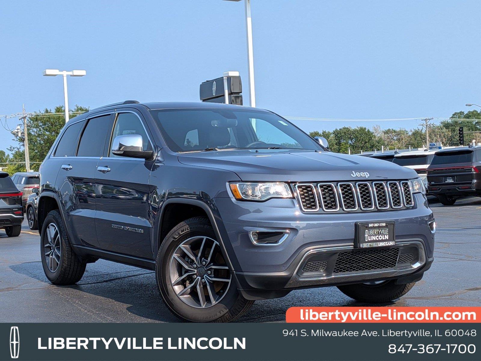 Slate Blue Pearlcoat 2019 Jeep Grand Cherokee SUV / Crossover Four-Wheel Drive 8-Speed Automatic