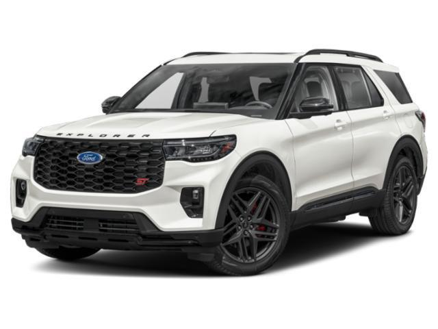 Agate Black 2025 Ford Explorer SUV / Crossover All-Wheel Drive Automatic