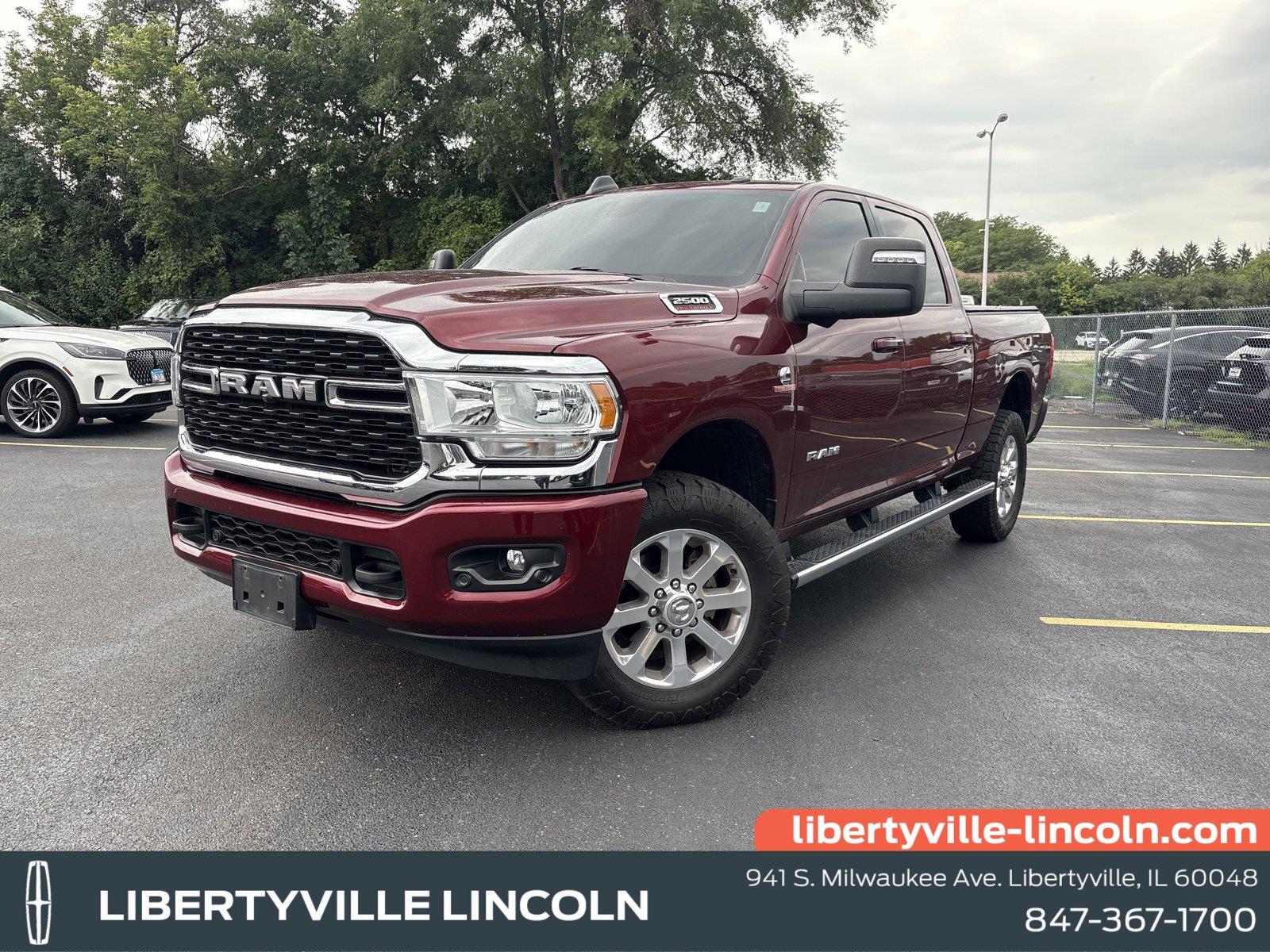 Delmonico Red Pearlcoat 2023 RAM 2500 Pickup Truck Four-Wheel Drive 6-Speed Automatic