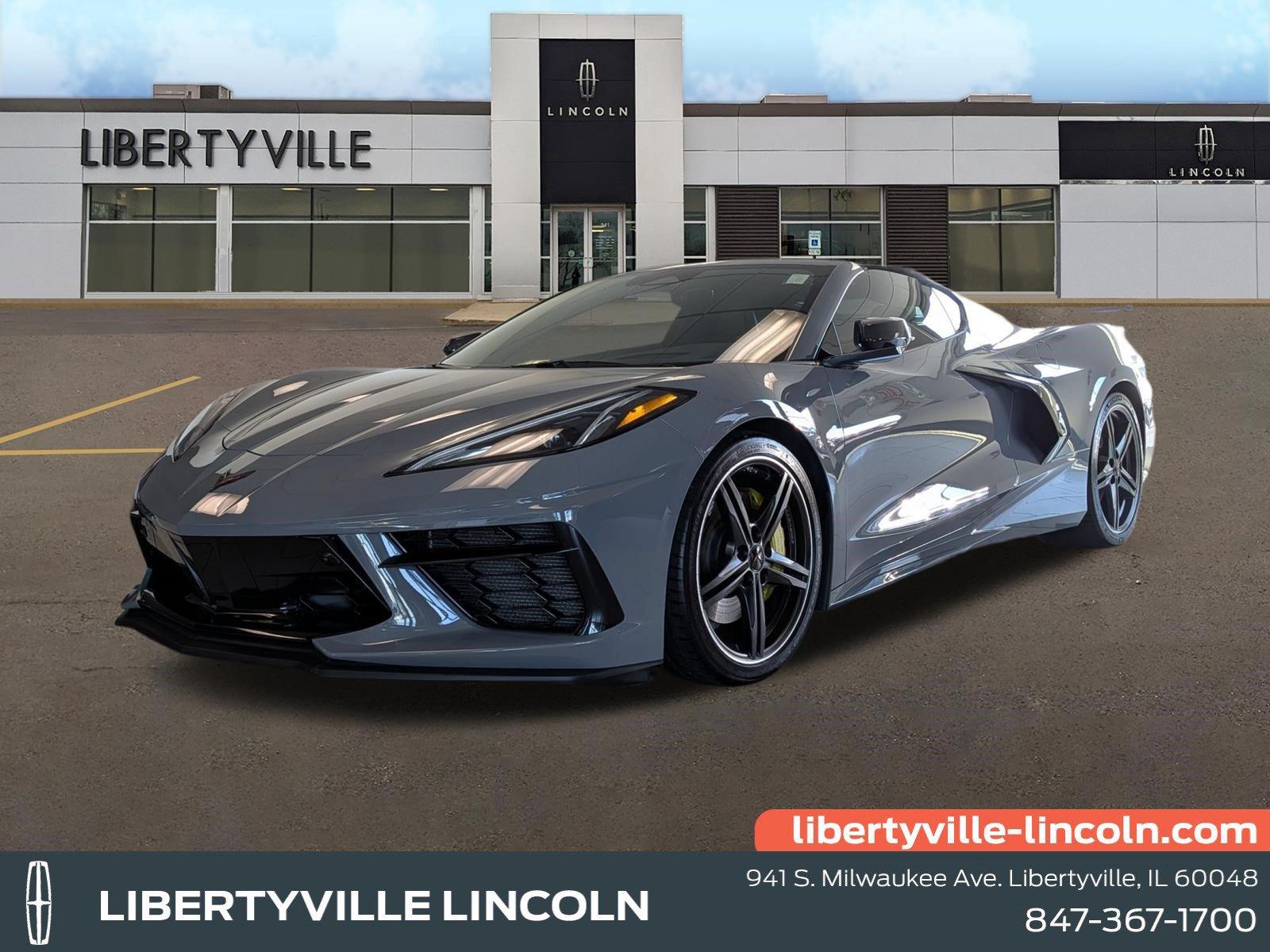 Sea Wolf Gray Tricoat 2024 Chevrolet Corvette Coupe Rear-Wheel Drive 8-Speed Dual Clutch