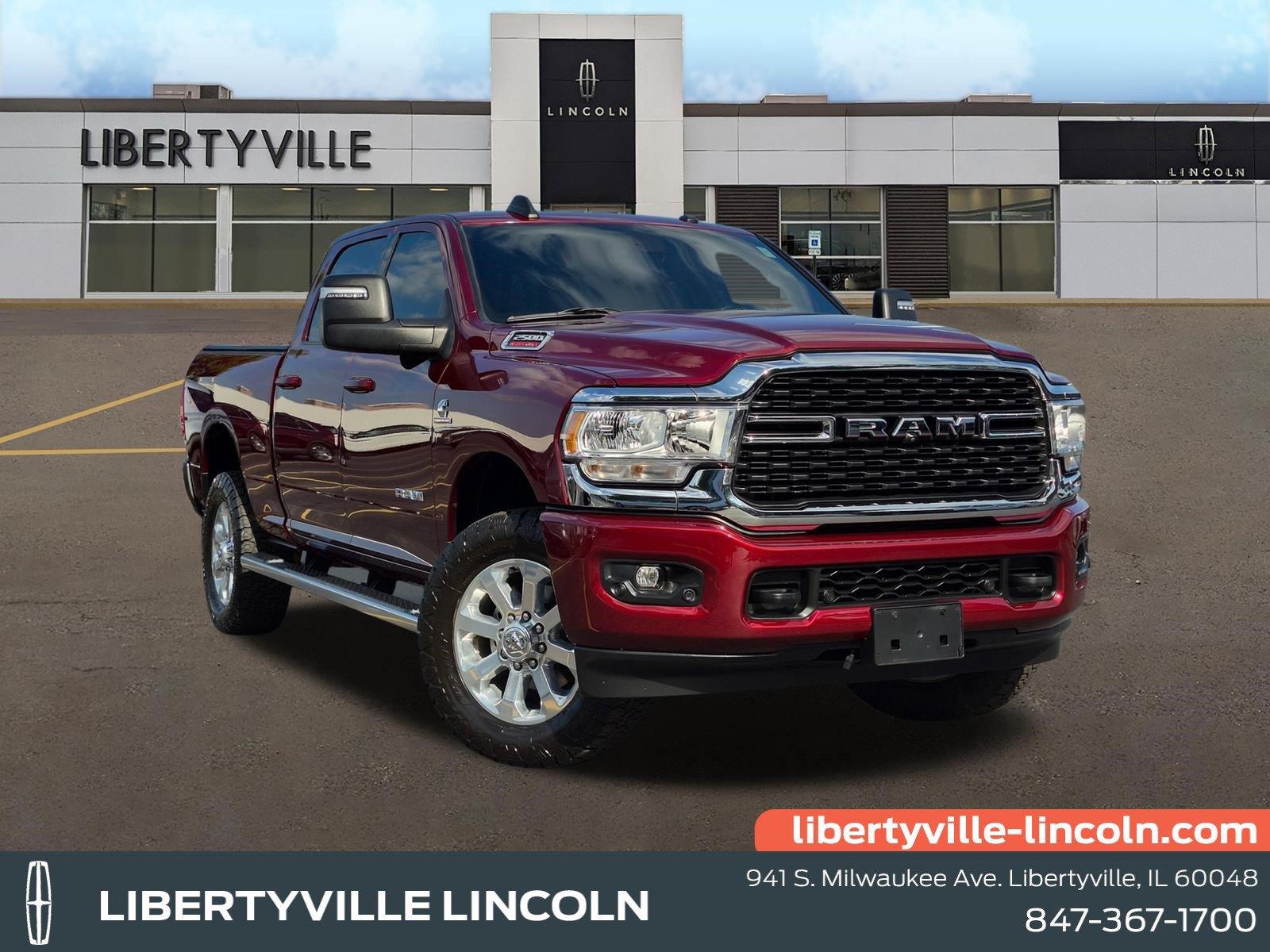 Delmonico Red Pearlcoat 2023 RAM 2500 Pickup Truck Four-Wheel Drive 6-Speed Automatic