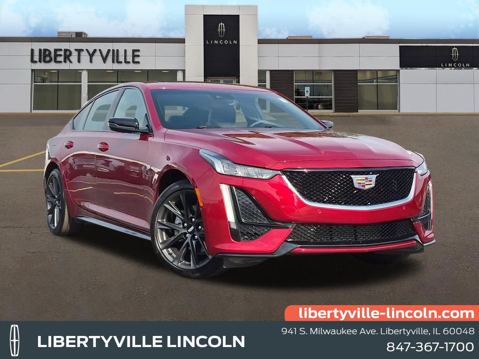 Radiant Red Tintcoat 2023 Cadillac CT5 Sedan All-Wheel Drive Automatic