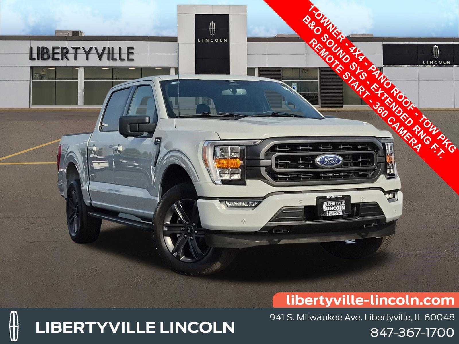 Avalanche Gray 2023 Ford F-150 Pickup Truck Four-Wheel Drive Automatic