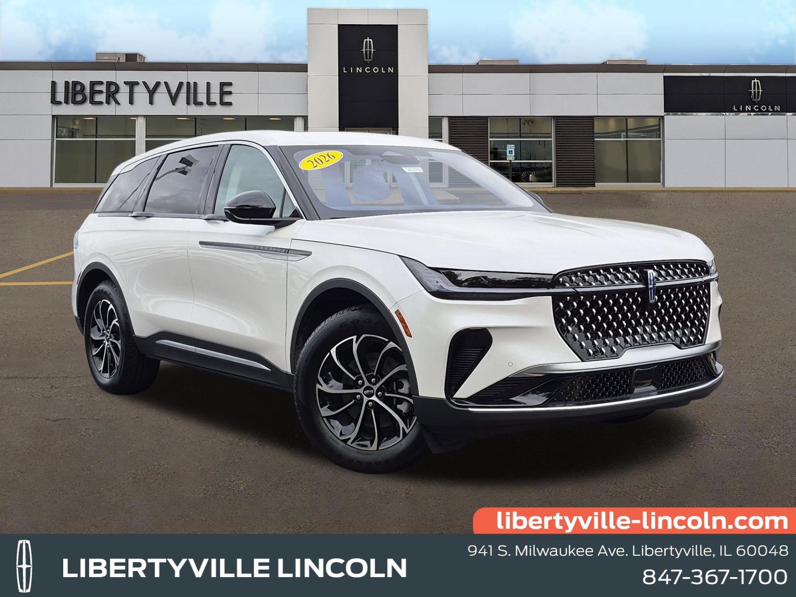 White Platinum Metallic Tri-Coat 2026 Lincoln Nautilus SUV / Crossover All-Wheel Drive 8-Speed Automatic