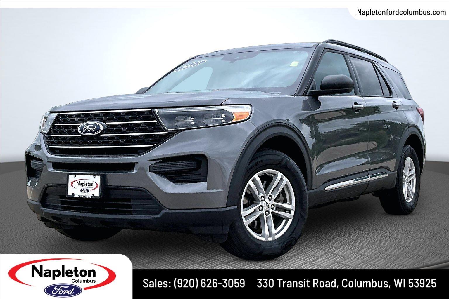 Carbonized Gray Metallic 2023 Ford Explorer SUV / Crossover All-Wheel Drive Automatic