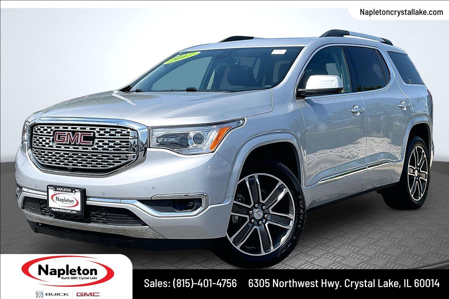 Quicksilver Metallic 2017 GMC Acadia SUV / Crossover Front-Wheel Drive 6-Speed Automatic