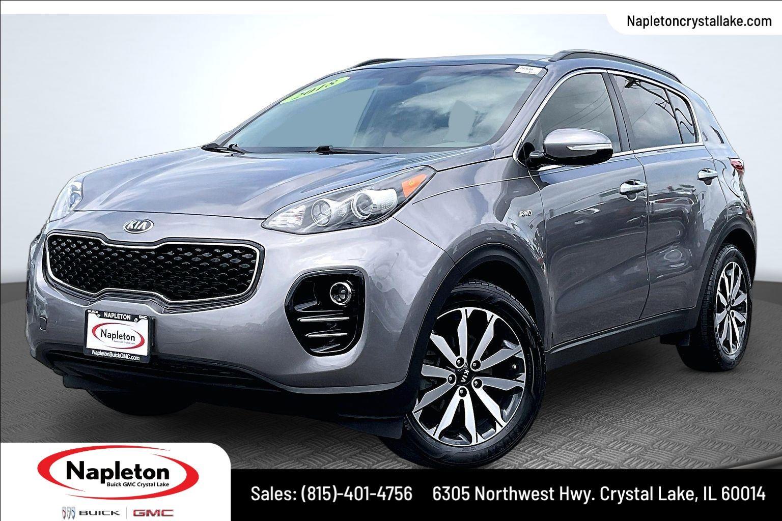 Mineral Silver 2018 Kia Sportage SUV / Crossover All-Wheel Drive 6-Speed Automatic