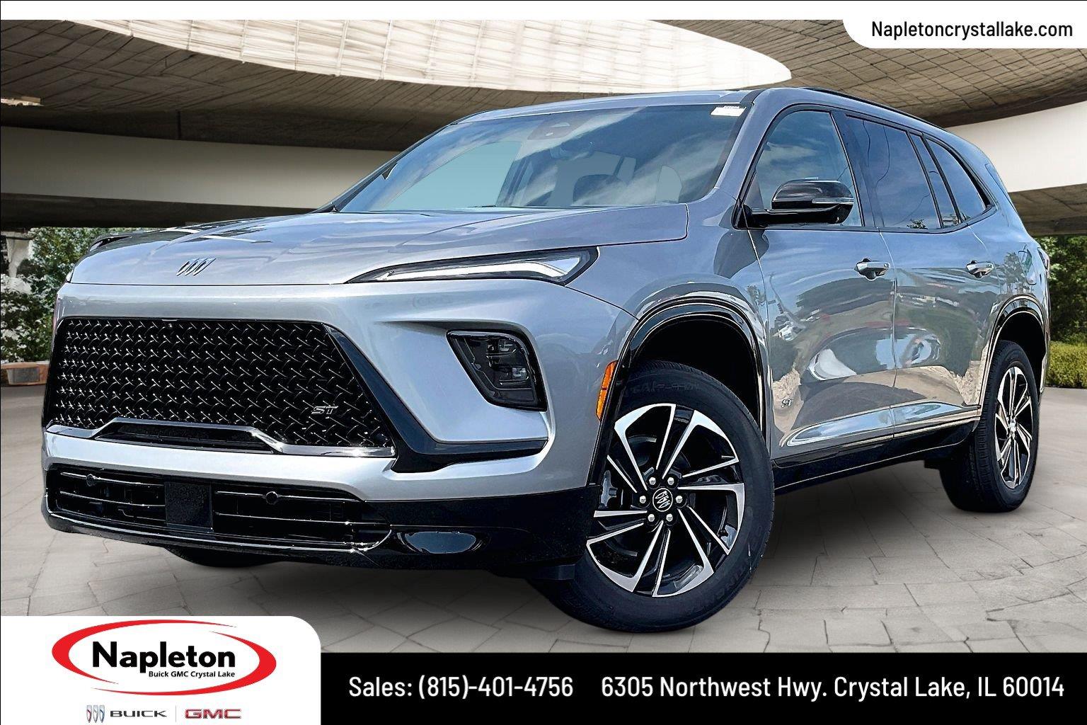 Moonstone Gray Metallic 2026 Buick Enclave SUV / Crossover Front-Wheel Drive 8-Speed Automatic