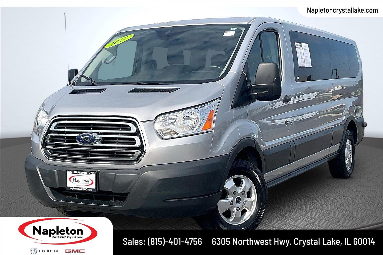 2017 Ford Transit Passenger 350 XLT Low Roof LWB RWD with Sliding Passenger-Side Door