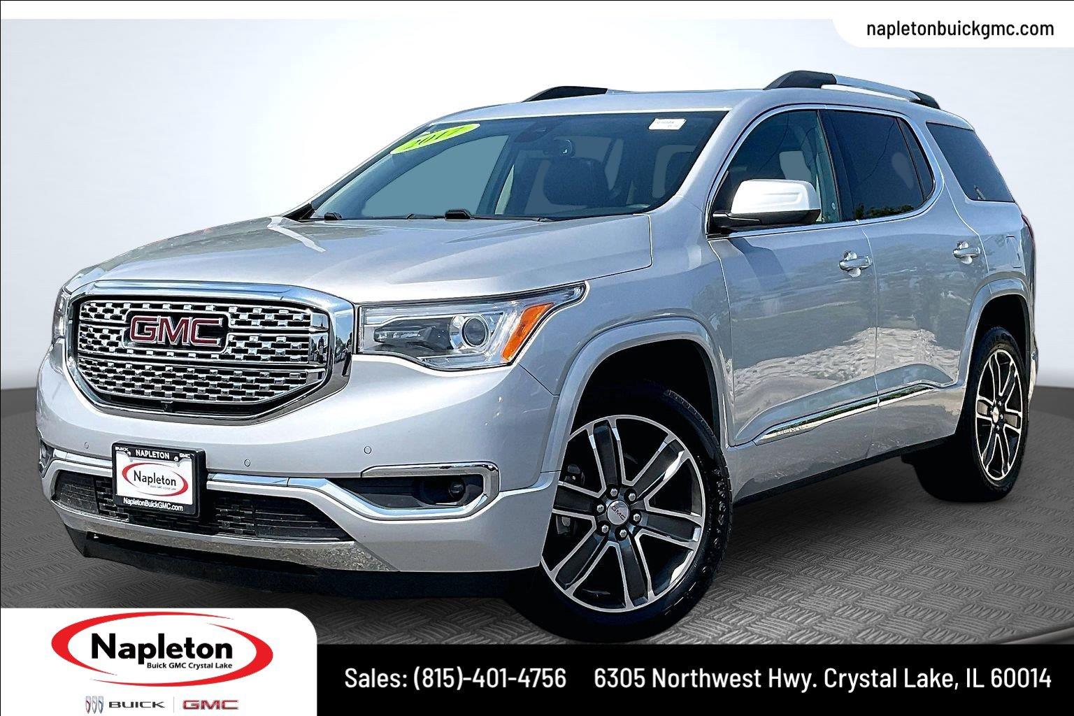 Quicksilver Metallic 2017 GMC Acadia SUV / Crossover Front-Wheel Drive 6-Speed Automatic