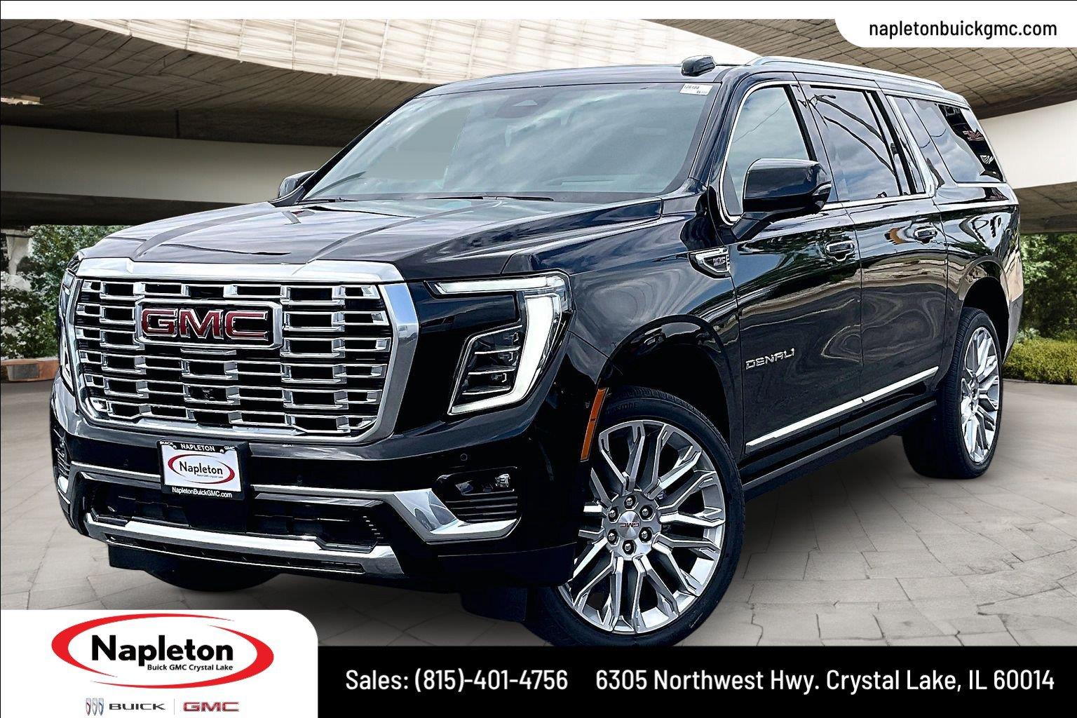 Onyx Black 2026 GMC Yukon XL SUV / Crossover Four-Wheel Drive Automatic