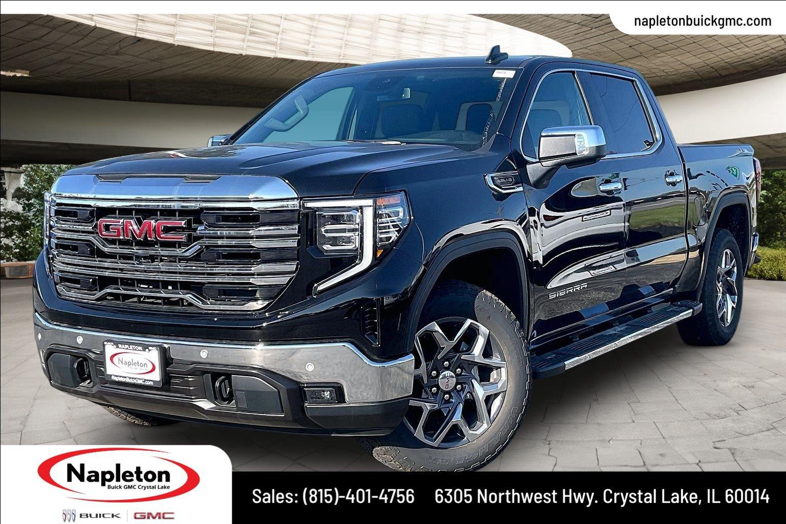 Onyx Black 2026 GMC Sierra 1500 Pickup Truck Four-Wheel Drive Automatic
