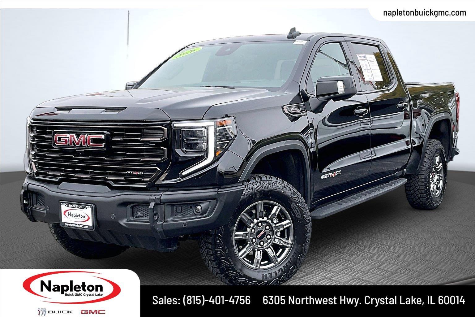 Onyx Black 2026 GMC Sierra 1500 Pickup Truck Four-Wheel Drive Automatic