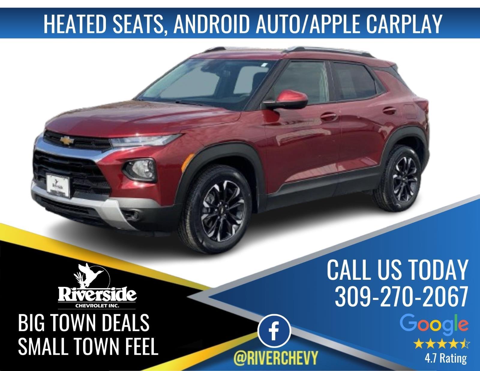 Red (Crimson Metallic) 2023 Chevrolet Trailblazer LT FWD SUV / Crossover Front-Wheel Drive Continuously Variable Transmission