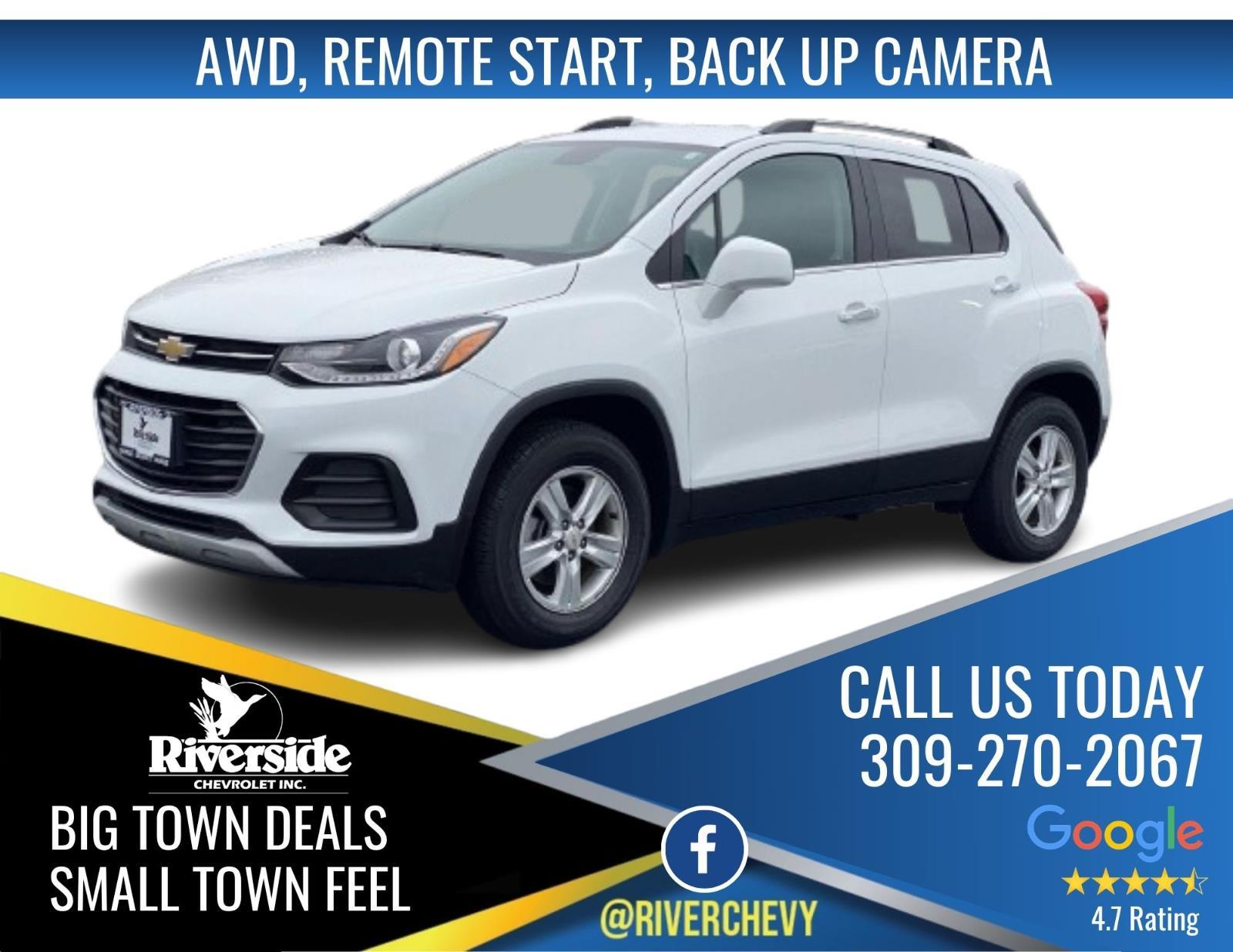 Summit White 2020 Chevrolet Trax LT AWD SUV / Crossover All-Wheel Drive 6-Speed Automatic