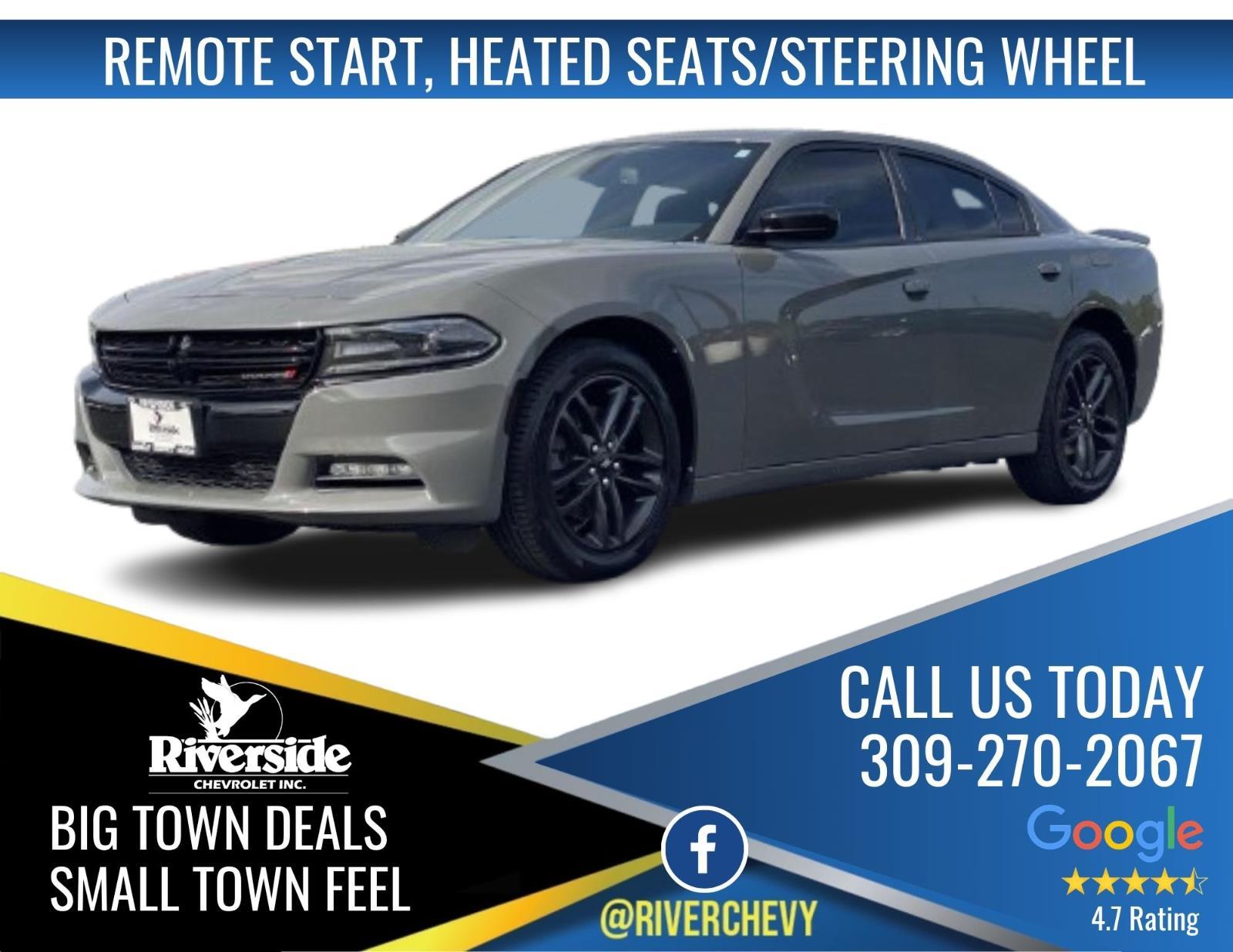 Destroyer Gray Clearcoat 2019 Dodge Charger SXT AWD Sedan All-Wheel Drive 8-Speed Automatic