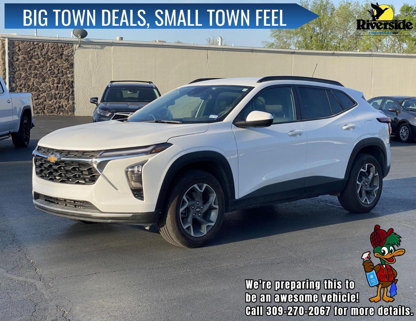 Summit White 2025 Chevrolet Trax LT FWD SUV / Crossover Front-Wheel Drive 6-Speed Automatic