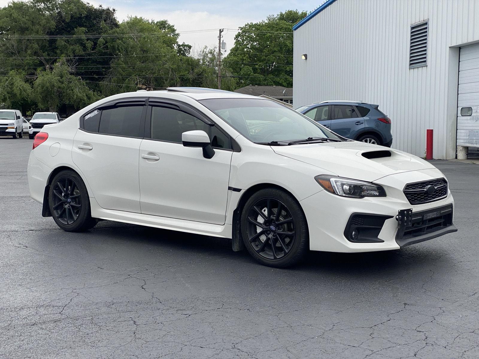 Crystal White Pearl 2020 Subaru WRX Limited AWD Sedan All-Wheel Drive Manual