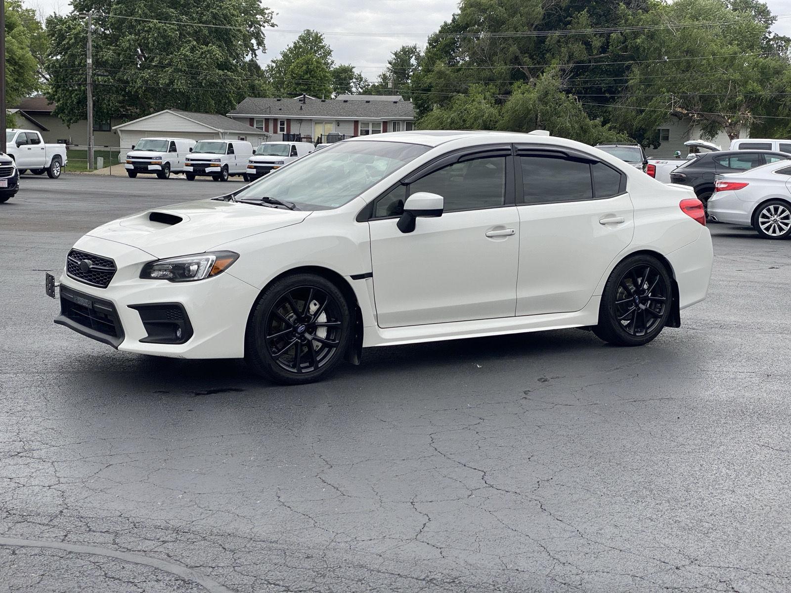 Crystal White Pearl 2020 Subaru WRX Limited AWD Sedan All-Wheel Drive Manual