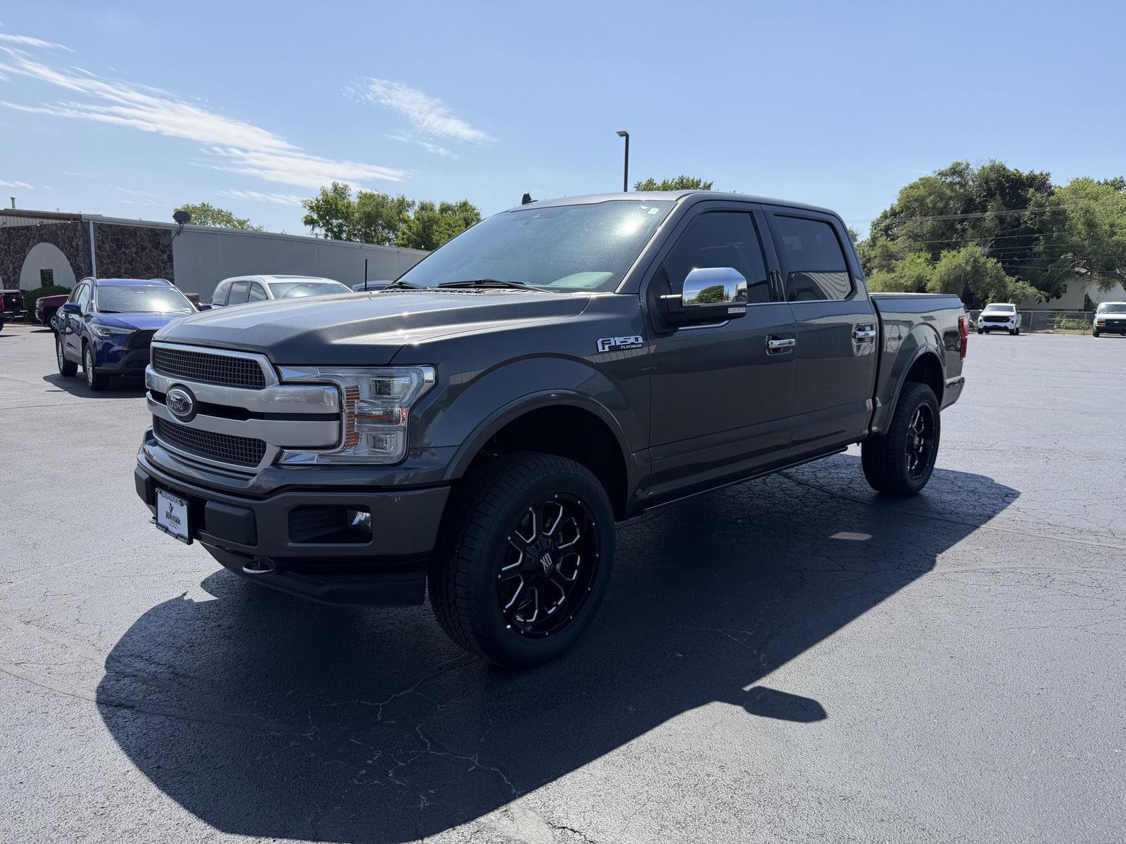 Gray (Magnetic Metallic) 2020 Ford F-150 Platinum SuperCrew 4WD Pickup Truck Four-Wheel Drive Automatic