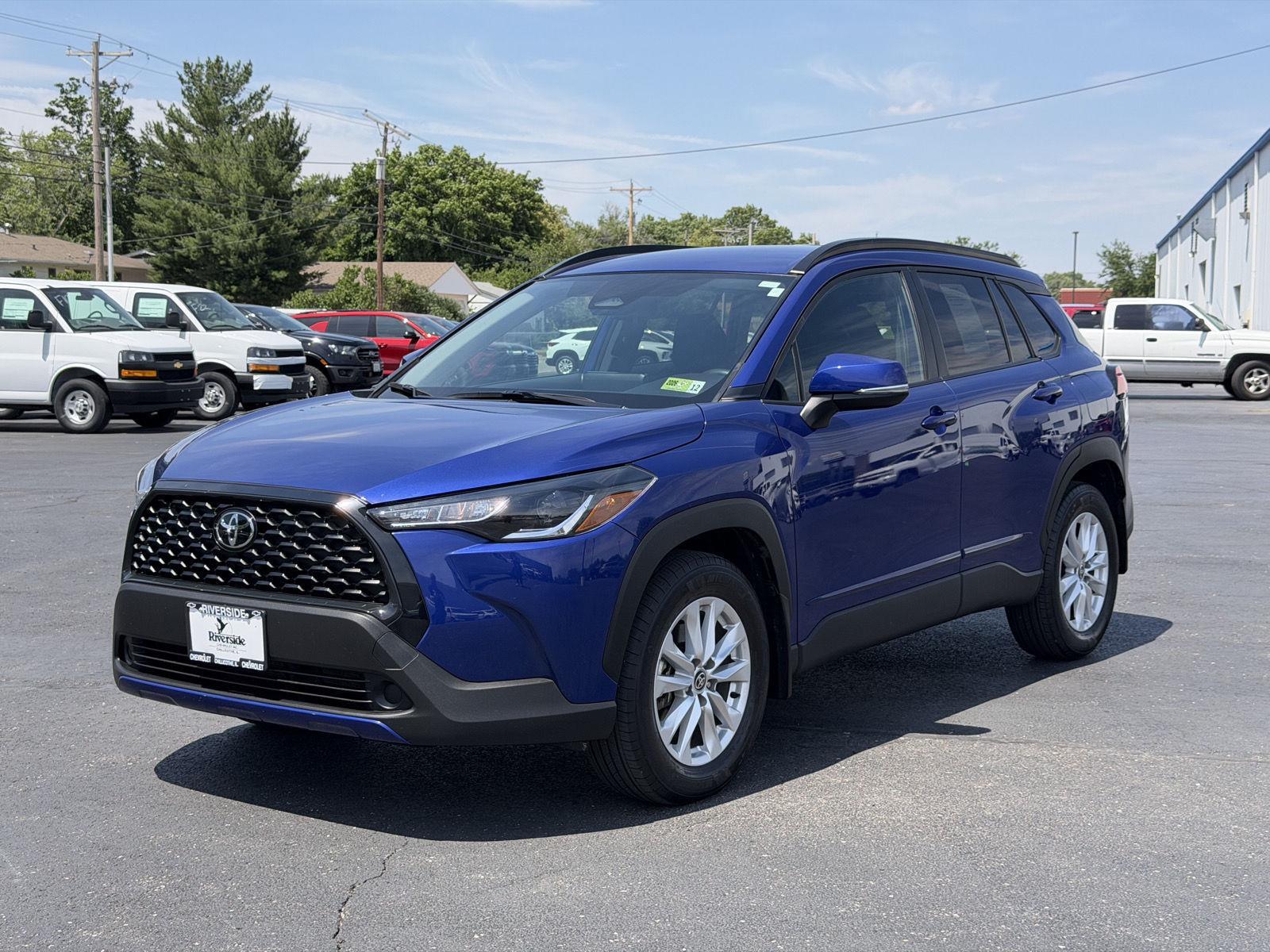 Blue Crush Metallic 2024 Toyota Corolla Cross LE AWD SUV / Crossover All-Wheel Drive Continuously Variable Transmission