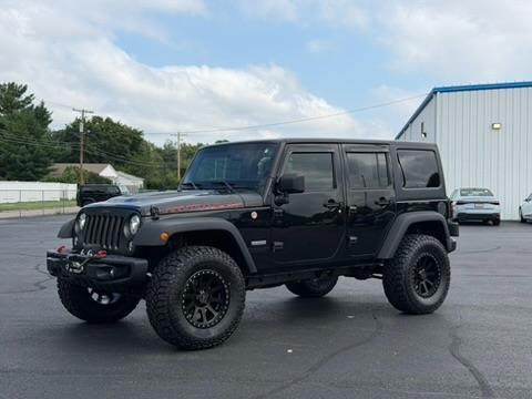 Black Clearcoat 2017 Jeep Wrangler SUV / Crossover Four-Wheel Drive 5-Speed Automatic
